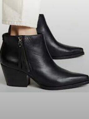 Sam Edelman Leather Walden Pointed Toe Booties
